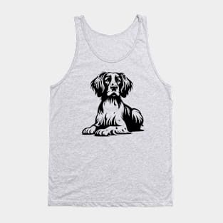 Brittany Spaniel Dog Tank Top